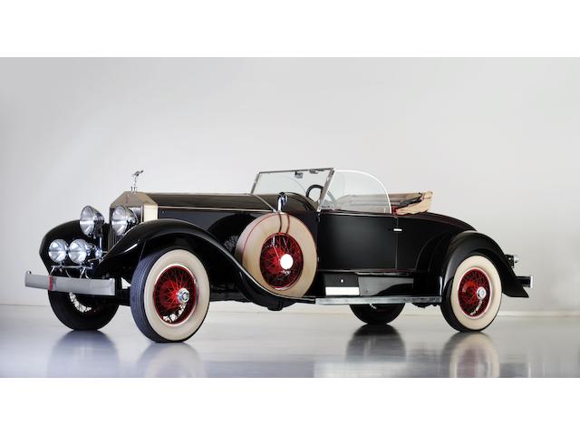 Anciennement dans la Jerry J Moore Collection,1928 Rolls-Royce Phantom I Playboy Roadster  Chassis no. S205RM