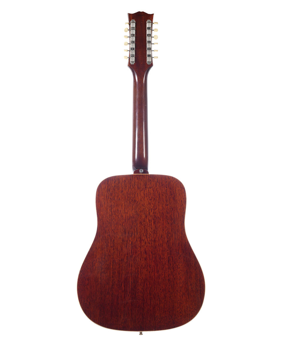 Oasis / Noel Gallagher: A circa. 1962-1963 Gibson B45, 12 string acoustic guitar,