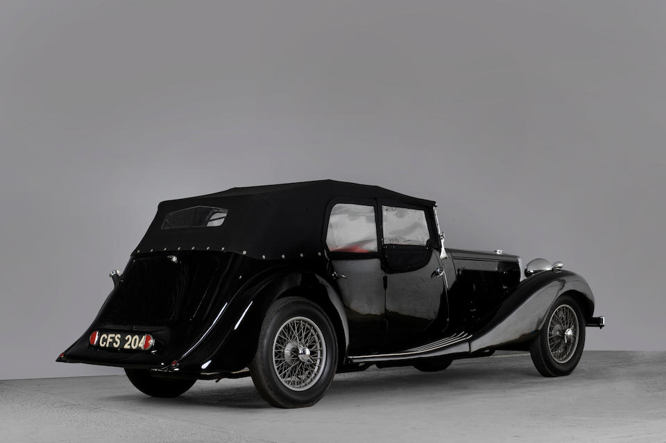 1938 MG SA Tourer  Chassis no. CH SA 2721
