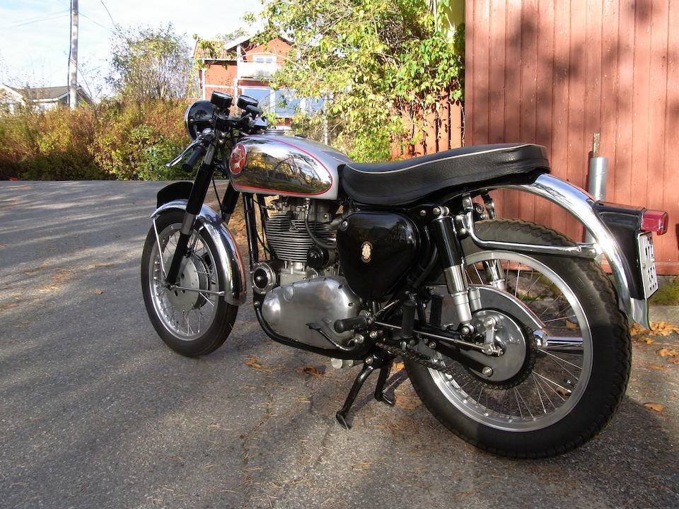 Fully restored by Robin James Engineering,1961 BSA 610cc DBD34 Gold Star Frame no. CB32 10397 Engine no. DBD34GS 5901 (see text)