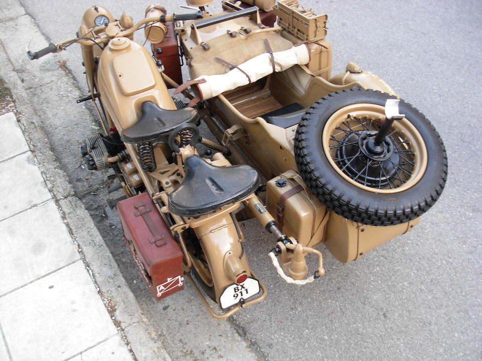 c.1941 Z&#252;ndapp KS750 'Sahara' Motorcycle Combination