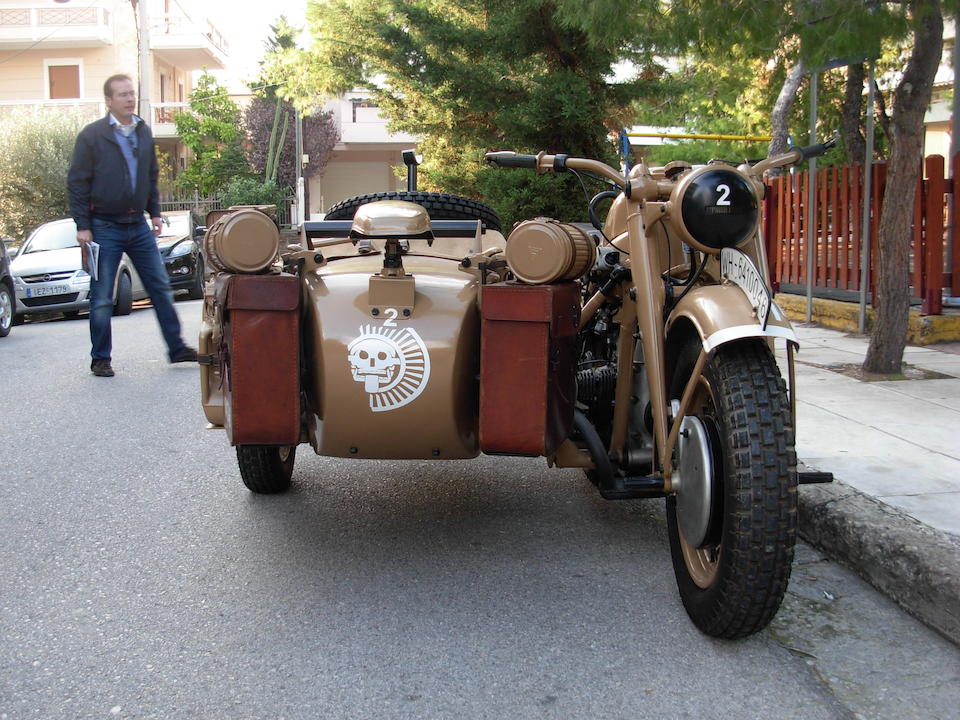 c.1941 Z&#252;ndapp KS750 'Sahara' Motorcycle Combination