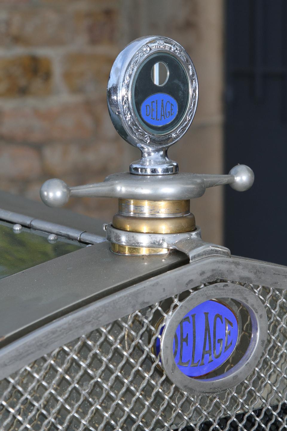 1927 Delage DI Coup&#233; Chauffeur  Engine no. 18789