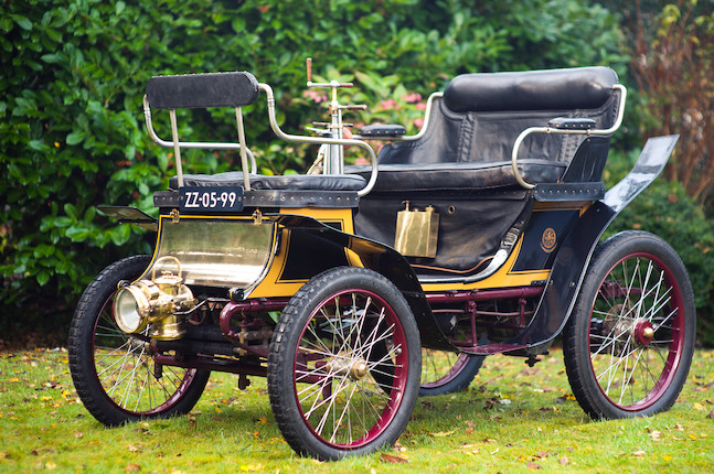 Livrée neuve au Pays Bas,1901 De Dion Bouton 4½hp Vis-à-Vis  Chassis no. 6011 Engine no. 6011 image 1