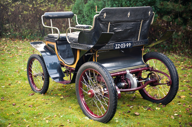 Livrée neuve au Pays Bas,1901 De Dion Bouton 4½hp Vis-à-Vis  Chassis no. 6011 Engine no. 6011 image 19