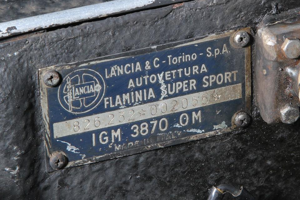 M&#234;me propri&#233;taire depuis 30 ans,1965 Lancia Flaminia Super Sport coup&#233;  Chassis no. 826.232 002055 Engine no. 826.200 2066
