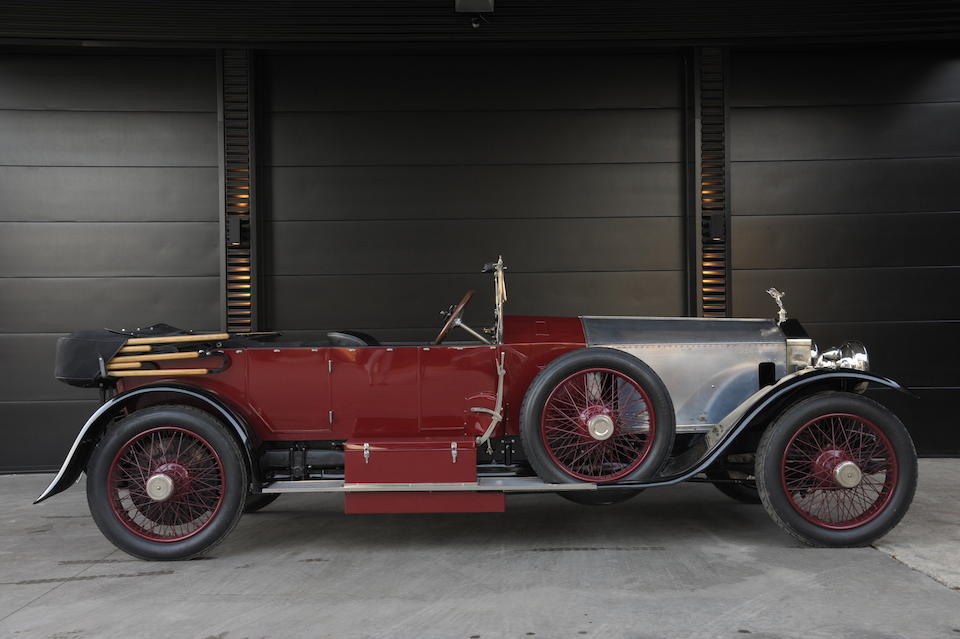 Vendue neuve en Belgique,1921 Rolls-Royce 45/50hp 'Silver Ghost' Alpine Eagle Sports Tourer  Chassis no. 15TE Engine no. N395
