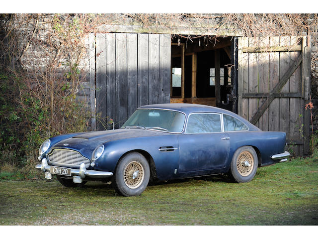 By Order of the executors of David Etteridge deceased, Barn Discovery, 47,226 miles, last MoT 1977,1964 Aston Martin DB5  Chassis no. DB5/1760/R