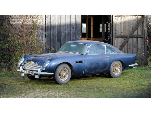 By order of the executors of David Francis Ettridge deceased Barn Discovery, 47,226 miles, last MoT 1979 ,1964 Aston Martin DB5 Sports Saloon  Chassis no. DB5/1760R Engine no. 400/1749