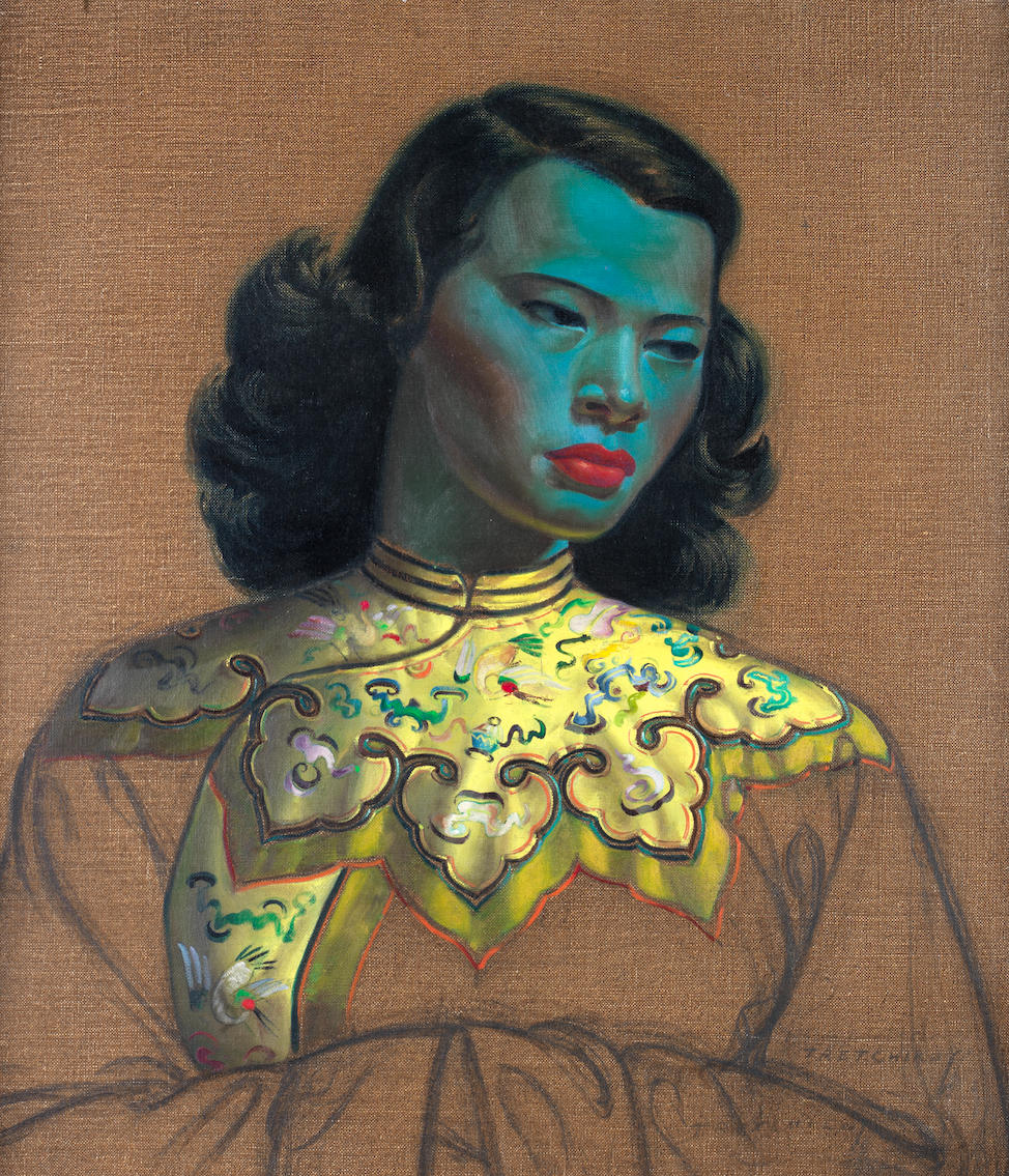 Vladimir Griegorovich Tretchikoff (South African, 1913-2006) 'Chinese Girl'