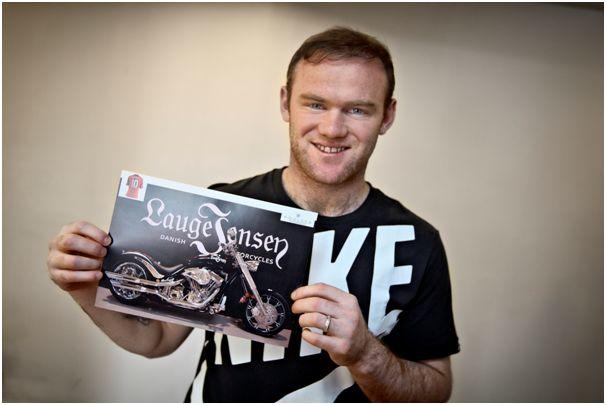 2012 Lauge Jensen 'Wayne Rooney' Custom Motorcycle - Kids Aid Charity