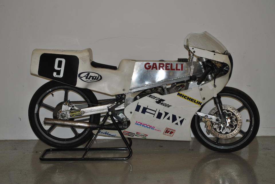 c.1988 Garelli 125cc Grand Prix Racing Motorcycle Frame no. A.G.125.M.002