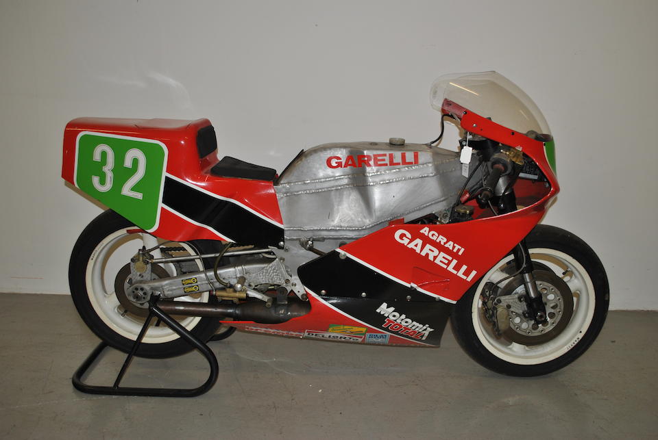 c.1985 Garelli 250cc Grand Prix Racing Motorcycle Frame no. AG.250.GP.002.IT