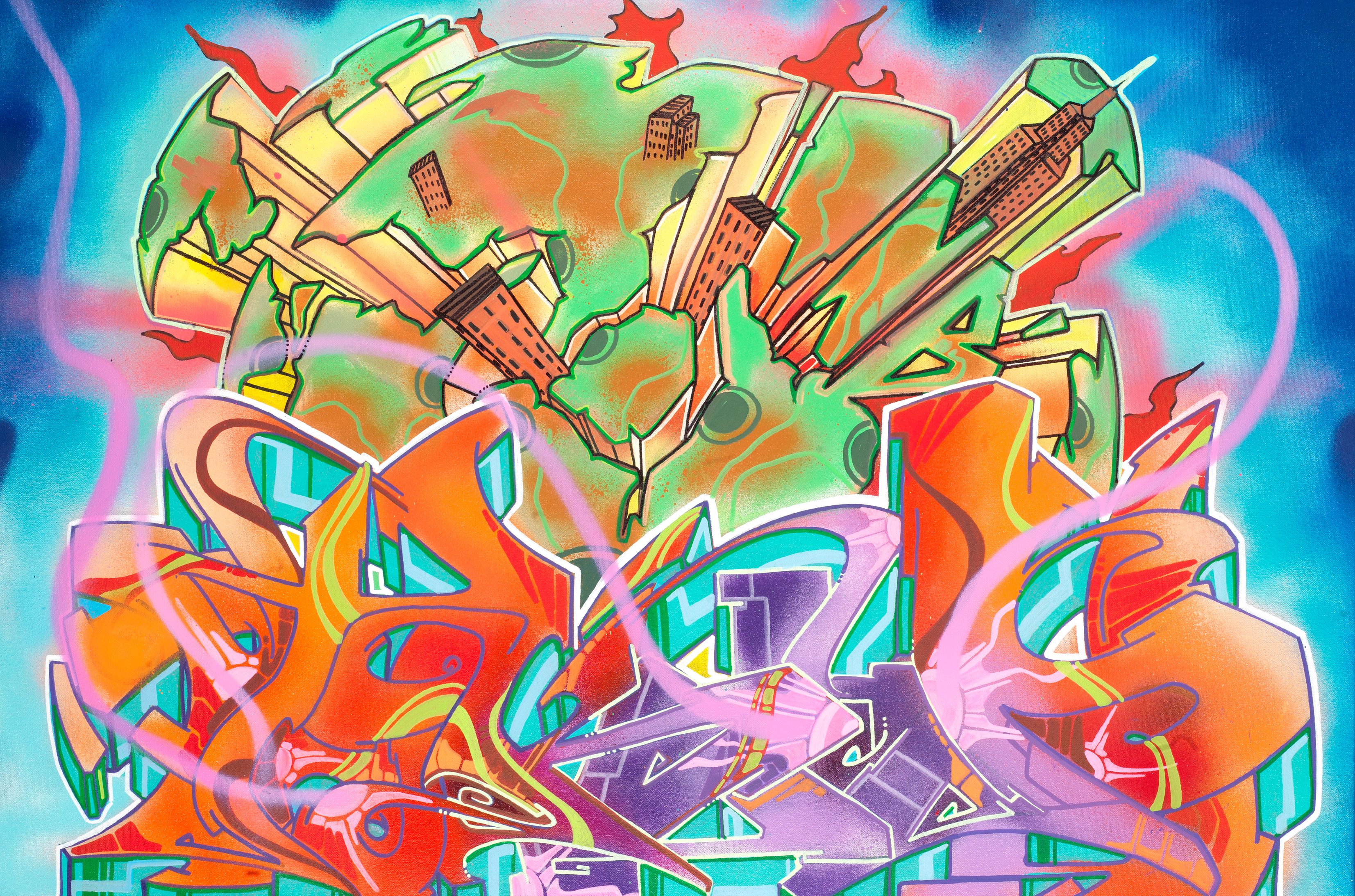 TKid, TKid (b. 1961) Explosion