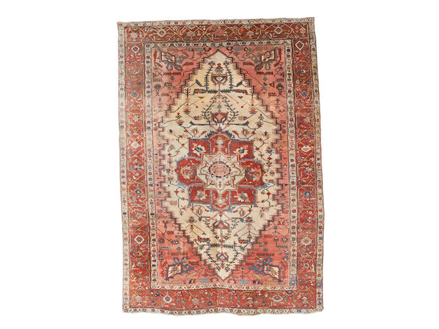 A Heriz carpet, North West Persia, 515cm x 357cm