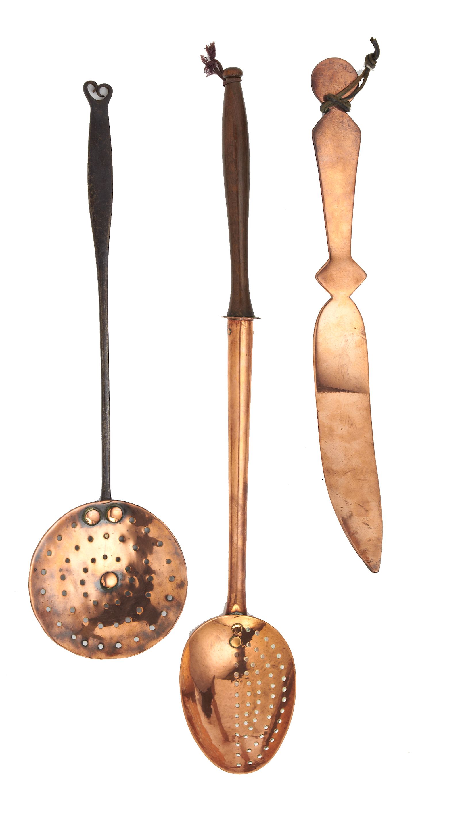 A rare 18th century copper potato rake, possibly Irish - auctions ...