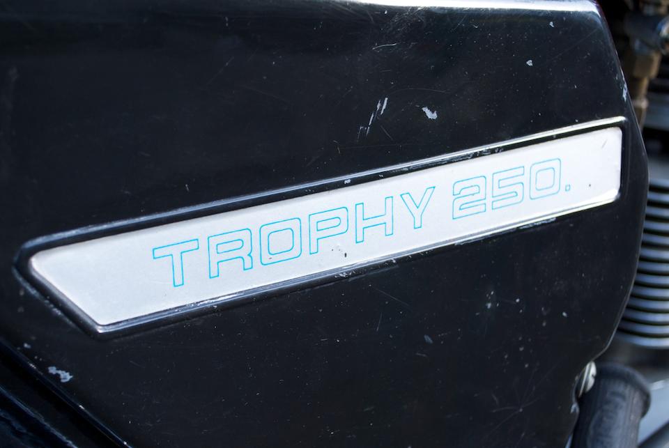 1969 Triumph 250cc TR25W Trophy Frame no. NC7446 TR25W Engine no. NC7446 TR25W