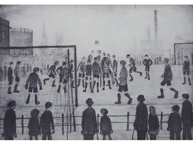 Laurence Stephen Lowry R.A. (British, 1887-1976) 'The Football Match'