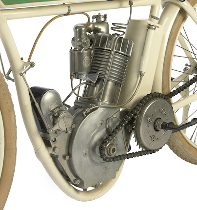 The ex-Steve McQueen,1914 Indian Model F Board-Track Racing Motorcycle Engine no. 41F092 image 6