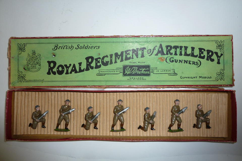 Britains set 1289, Royal Artillery 21