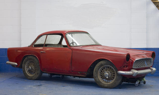 The first production model,1959 Triumph Italia Coup&#233;  Chassis no. TS51639LCO Engine no. TS51658E
