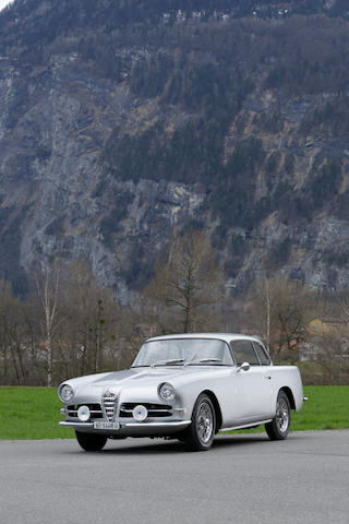 One of a mere four coup&#233;s produced,1959 Alfa Romeo 1900C Super Sprint Coup&#233;  Chassis no. AR1900C 10439
