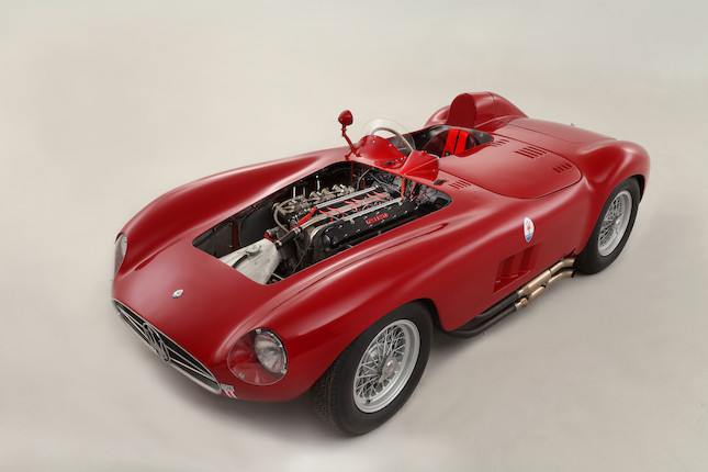 The Ex-Bill Spear/Sherwood Johnston ,1955 Maserati 300S Sports-Racing Spider  Chassis no. 3053 Engine no. 3053 (see text) image 11