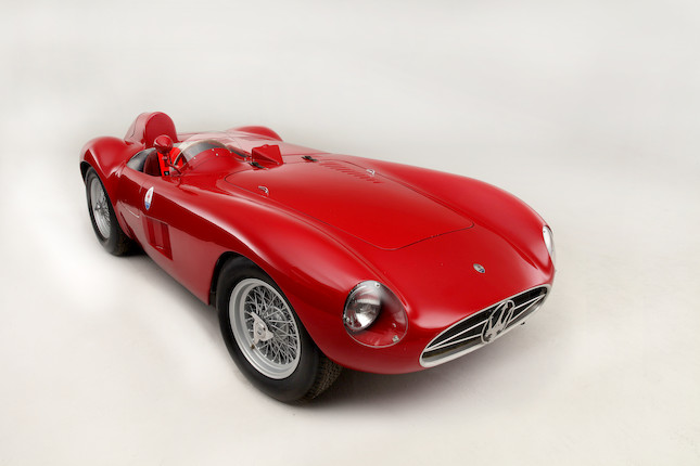 The Ex-Bill Spear/Sherwood Johnston ,1955 Maserati 300S Sports-Racing Spider  Chassis no. 3053 Engine no. 3053 (see text) image 26