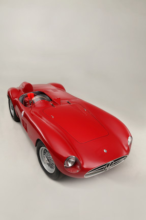 The Ex-Bill Spear/Sherwood Johnston ,1955 Maserati 300S Sports-Racing Spider  Chassis no. 3053 Engine no. 3053 (see text) image 25