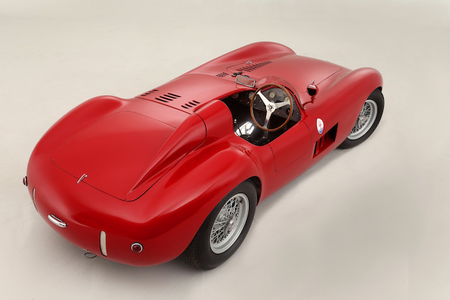 The Ex-Bill Spear/Sherwood Johnston ,1955 Maserati 300S Sports-Racing Spider  Chassis no. 3053 Engine no. 3053 (see text) image 22