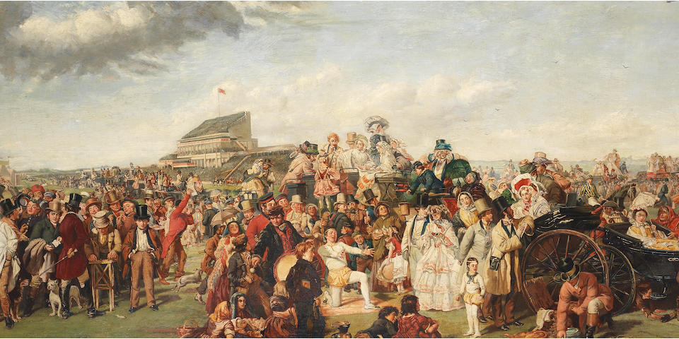 After William Powell Frith, RA The Derby Day