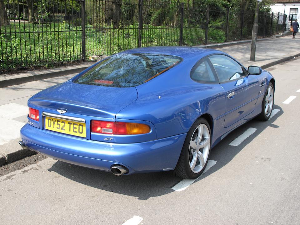 Bonhams : The ex-works demonstrator,2002 Aston Martin DB7 V12 Vantage ...