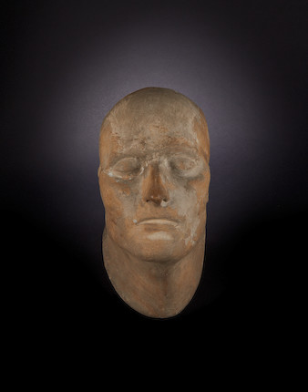 NAPOLEON BONAPARTE - THE BOYS DEATH MASK. Death mask of Napoleon, taken on the Island of St Helena on 7 May 1821, two days after his death, cast in plaster and presented to the Rev Richard Boys, Senior Chaplain of St Helena, with an autograph note of authentication by him, cast for the Rev Richard Boys by Joseph William Rubidge on St Helena in May or June 1821 image 10
