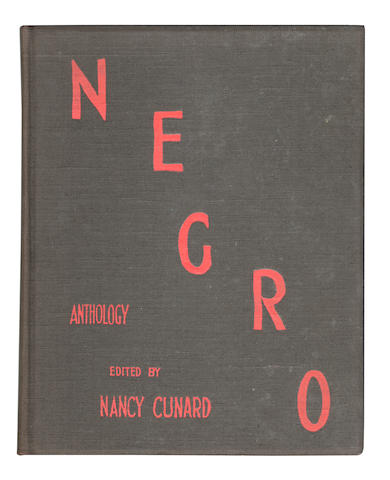 Bonhams : CUNARD (NANCY) and others Negro. Anthology, 1934