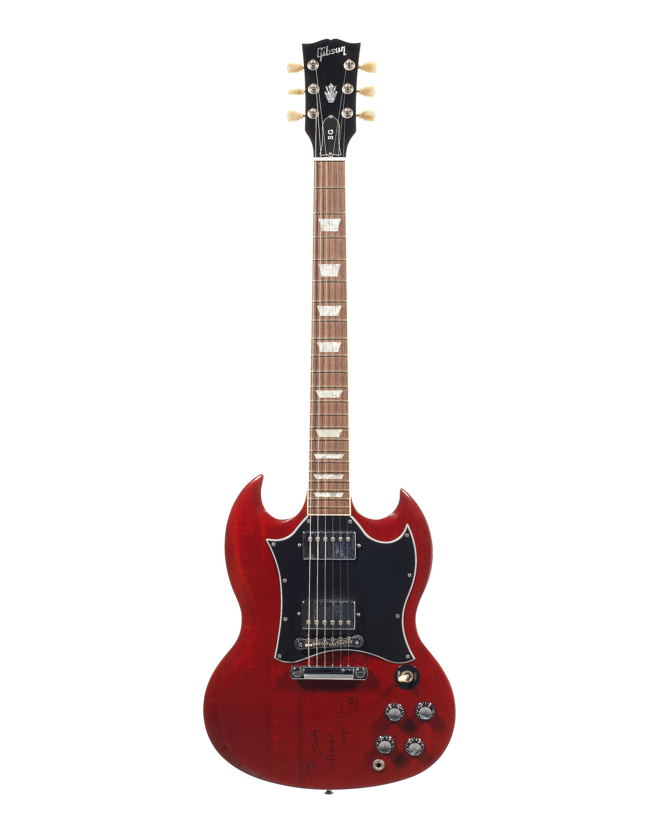 An AC/DC Signed Limited Edition Print Of The Album Cover Back In Black ...