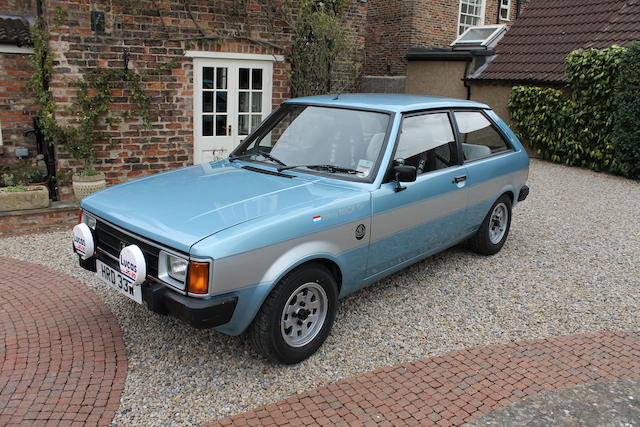 1981 Talbot Sunbeam-Lotus Rally Car, Chassis no. T4DCYAL322865 Engine no. T4DCYAL322865