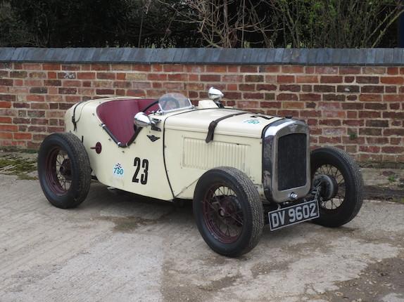 1930 Austin Seven Ulster Sports  Chassis no. to be advised Engine no. to be advised image 1