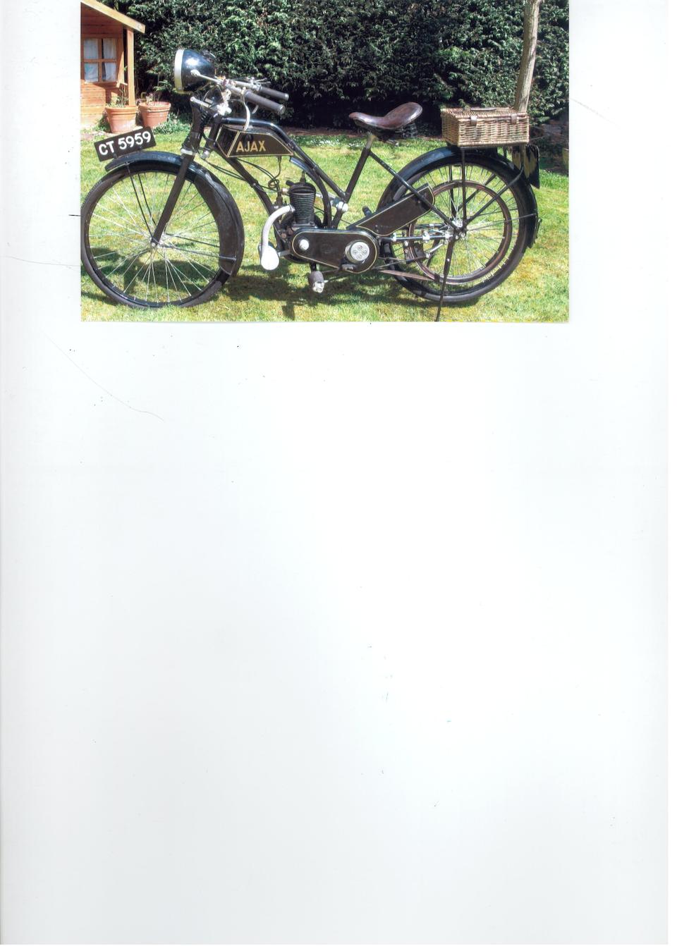 1923 Ajax 'Lady's Model' 147 cc Frame no. 1132 Engine no. 6058