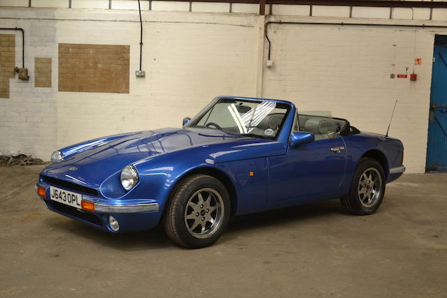 1991 TVR V8S Roadster, Chassis no. to be advised Engine no. to be advised