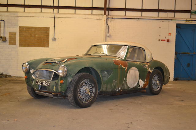 1958 Austin-Healey 100/6 BN4 Roadster Project  Chassis no. BN4L-O/60963 Engine no. 26DRH-6096