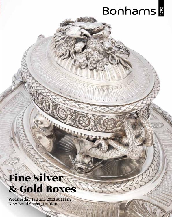 Fine Silver and Gold Boxes