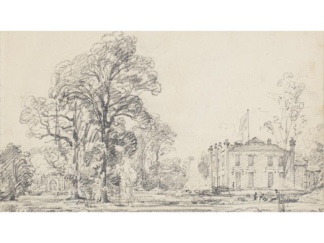 John Constable, R.A. (East Bergholt 1776-1837 London) Coleorton Hall