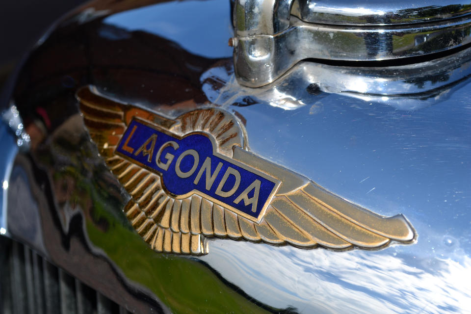 1939 Lagonda 4&#189;-Litre LG6 Short Wheelbase Drophead Coup&#233;  Chassis no. 12357 Engine no. LG6/497/S4