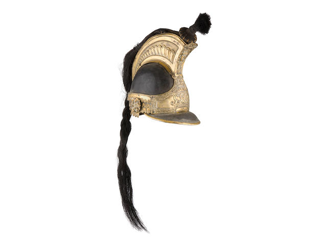 An Extremely Rare Officer's 1812-18 Pattern Helmet Of The 1st. Royal Dragoons