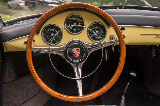 Original European delivery,1961 Porsche 356B 1600 Roadster  Chassis no. 088885 Engine no. 604614 image 23