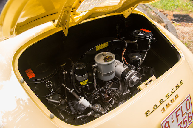 Original European delivery,1961 Porsche 356B 1600 Roadster  Chassis no. 088885 Engine no. 604614 image 17