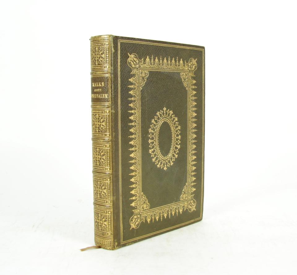 LIVINGSTONE (DAVID & CHARLES) Narrative of an Expedition to the Zambesi, 1865--HASSELQUIST (FREDERICK), Voyages and Travels in the Levant, 1766--[BARTLETT (WILLIAM HENRY)] Walks about the City and Environs of Jerusalem, [c. 1845]--ABDY (E.S.) Journal of a Residence Tour in the United States of America, 3 vol., John Murray, 1835--RUSSELL (ROBERT) North America it's Agriculture and Climate, 1857, (7)