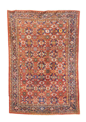 A Mahal carpet, West Persia, 430cm x 305cm