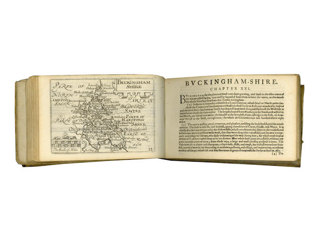 SPEED (JOHN) England, Wales, Scotland and Ireland Described and Abridged with ye Historic Relation of things worthy memory from a far Larger Voulume, 1627
