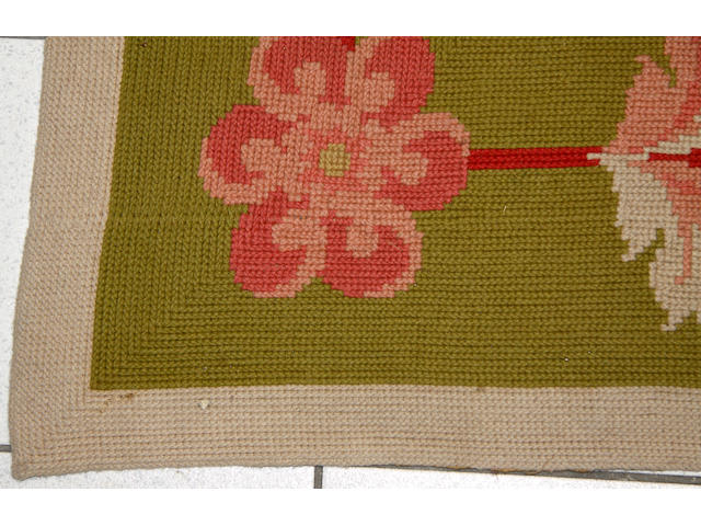 A Large Pontremoli needlework carpet, C20th 875 x 606cm